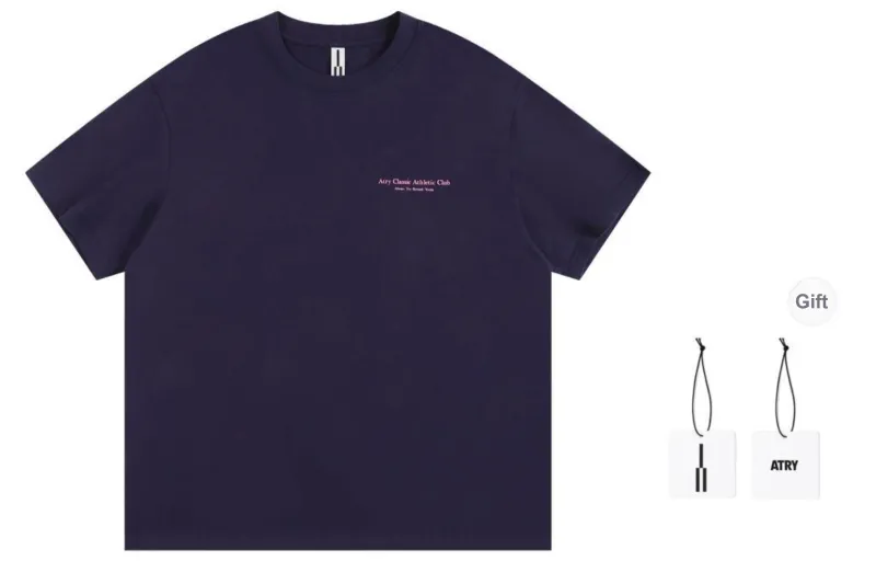 Atry Alphabet Slogan Series T Shirt Unisex-5