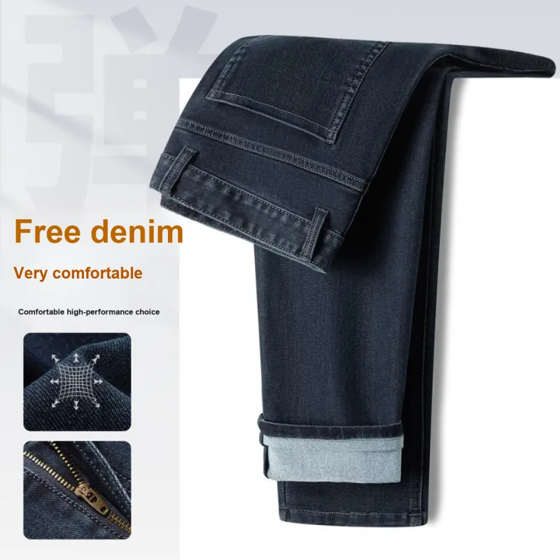 Red bean Jeans Men-17