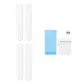 [Extended Length over-The-Knee Socks 55cm]2 Pack White (Combination Save 20 Yuan, Includes Washing Bag)