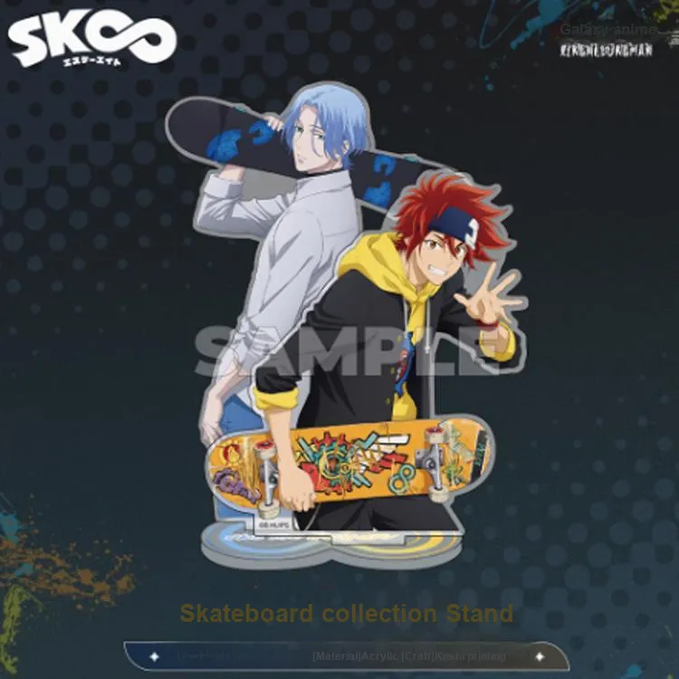 Xhdm SK∞ X House Wuli SK∞ Chih River Blue Garland SK8 The Infinity Collection Acrylic Stands-2