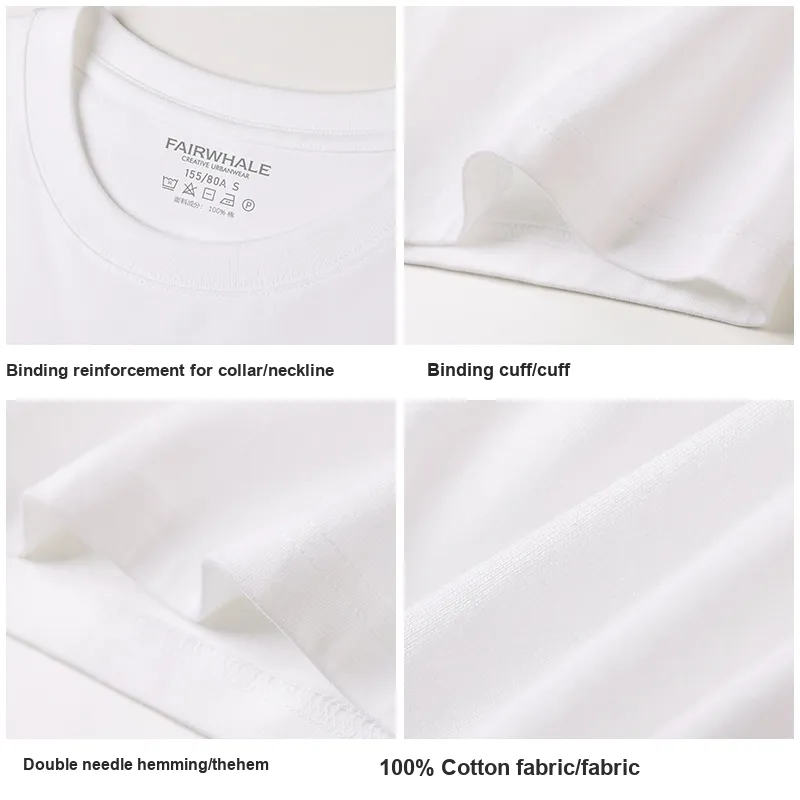 FAIRWHALE T Shirts Women's-10