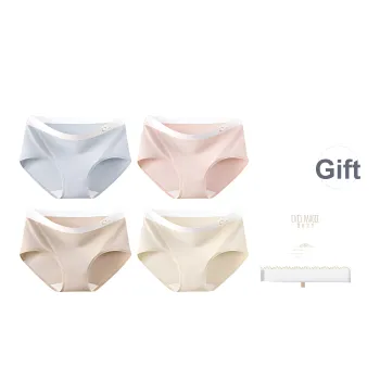 XIA.WA.ZHI.XIU Underpants Women's Shopping Bag 4 Pack