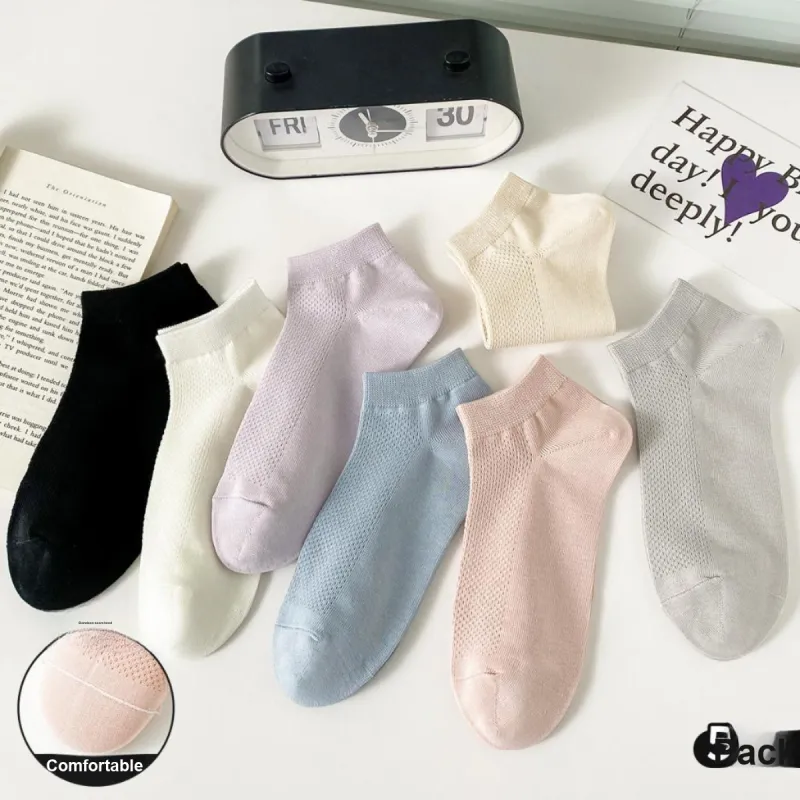 AUGUST Ankle Socks Women's 5 Pack-5