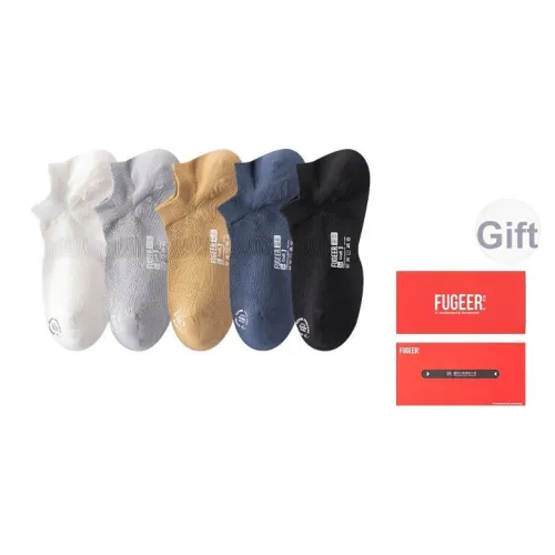FUGEER Низкие носки Мужские упаковка из 5 пар