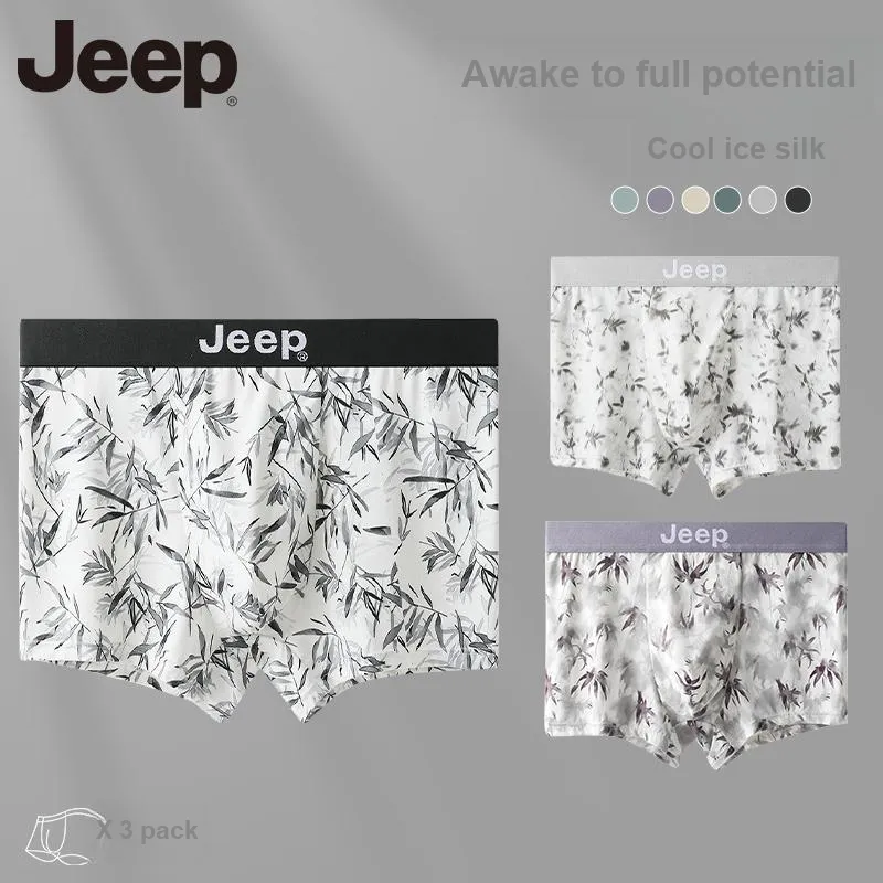 Jeep Underpants Men's Combo Set-46