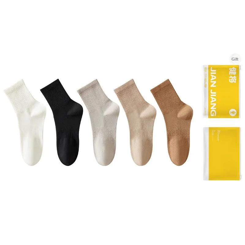 Master Mid Calf Socks Men's Shopping Bag Combo Set-11
