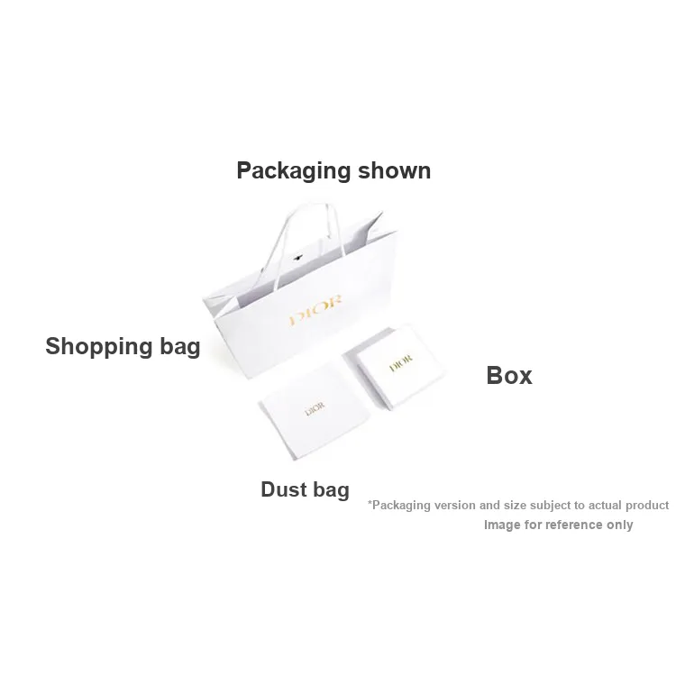 DIOR Cotton Saddle Bag, One Shoulder Handbag Women's Milk White-6
