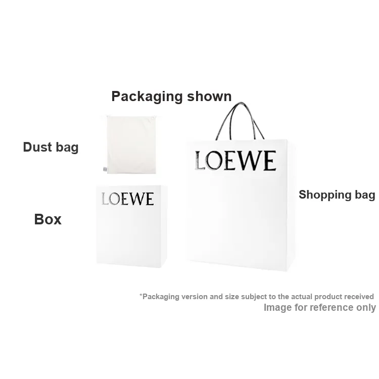 LOEWE Flamenco Clutch In Nappa Calfskin Ash Grey-4