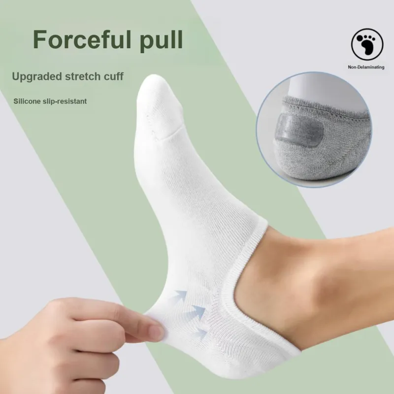 ZEROIN No Show Socks Men's 5 Pack-14