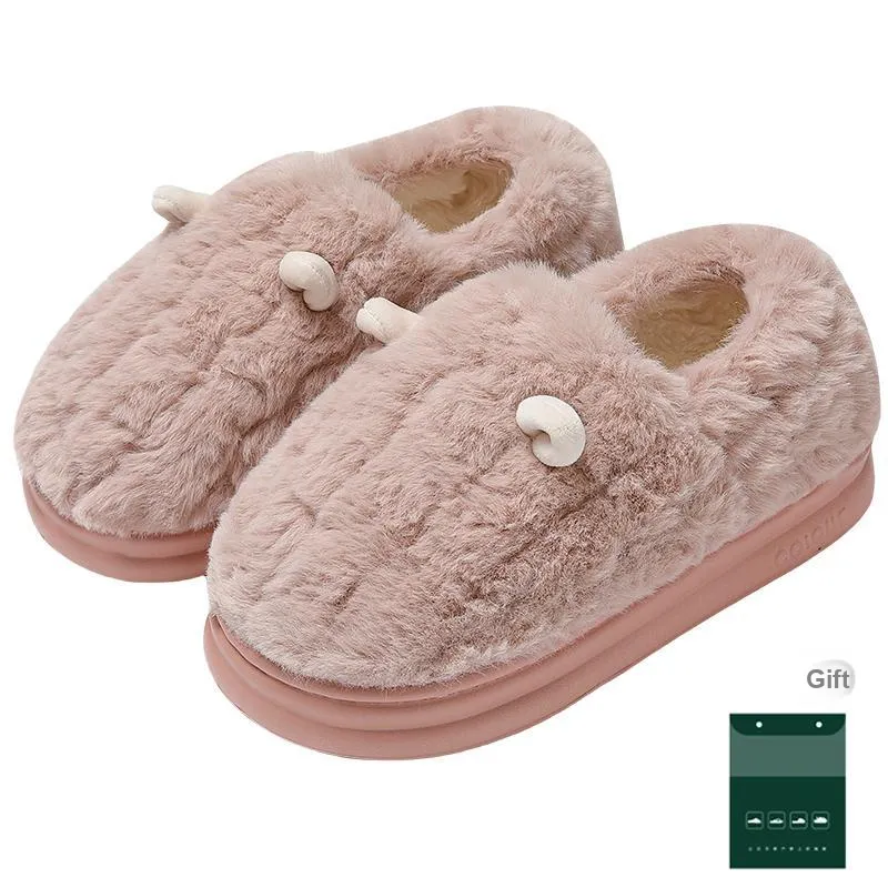 Red bean Slippers / Home Slippers-4