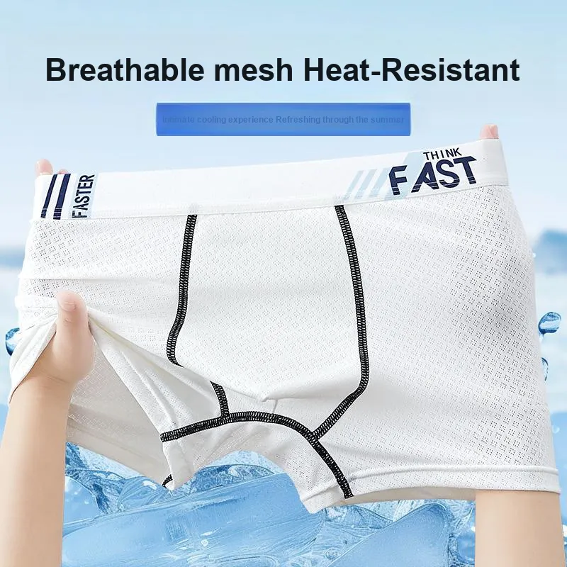 Close fitting Areas Underpants Men's 4 Pack-4