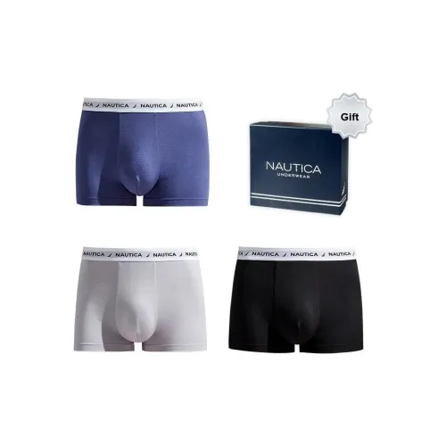 NAUTICA UNDERWEAR Боксеры Мужской Бокс 3 Пачки