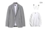 Gray (Includes Brooch+Length T)