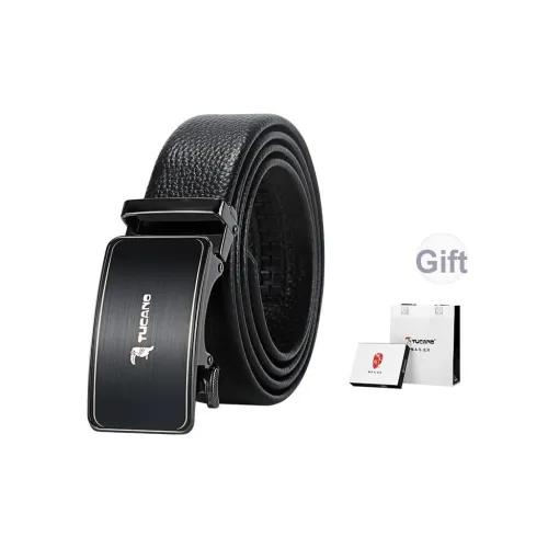 TUCANO Повседневный Модный Натуральная Кожа Удобные Автоматические Застежки Кожаные Ремни Мужские Ширина 3,5CM