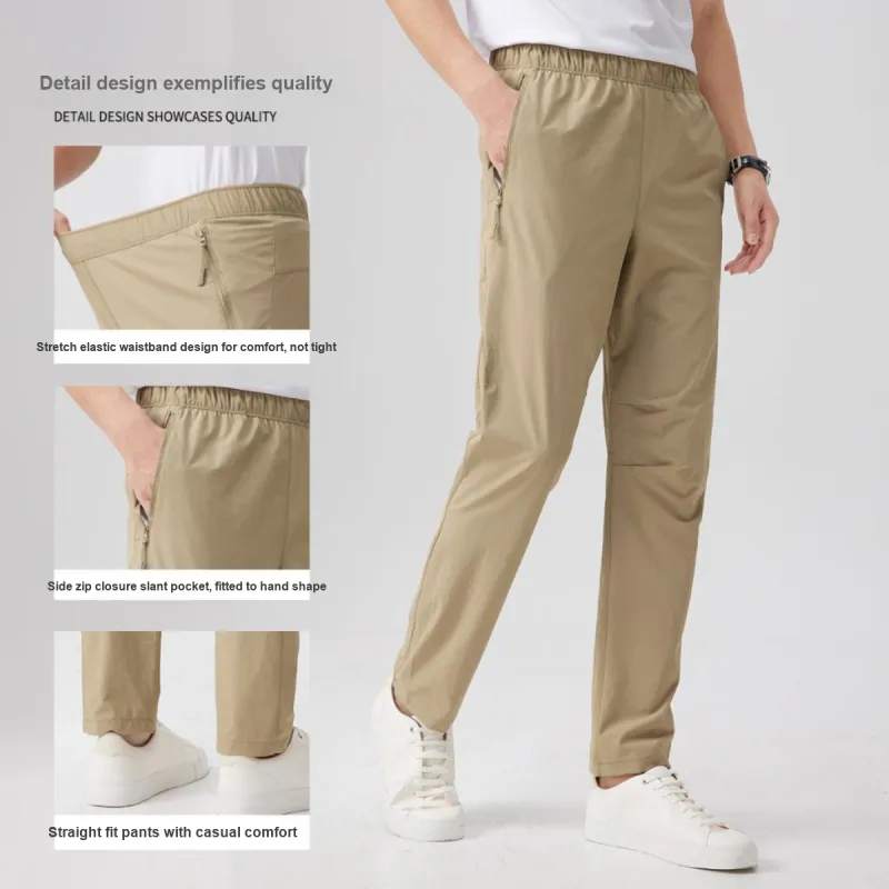 Red bean Casual Pants Men-13