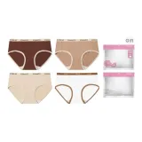4 Pack (Dark Coffee+Camel+Skin-Tone White+White)
