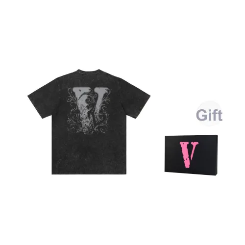 VLONE T-Shirt Унисекс Черный Серый