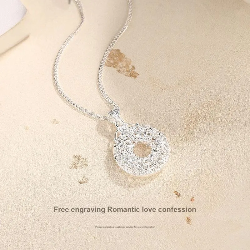 NIGHT RIDER DRIGINAL 999 Fine Silver Necklaces Women's-5