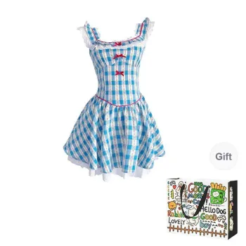 Dippanis Sleeveless Dress Women's Blue