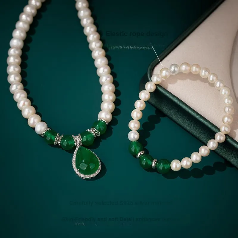 Mofei Pearl Necklaces Women's-5