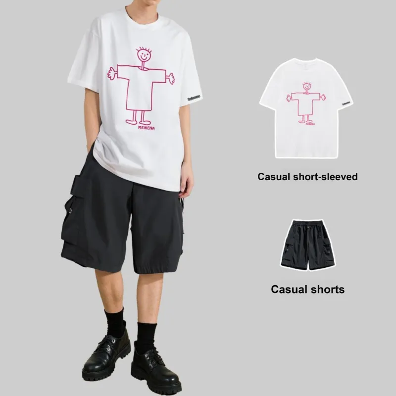 Ganbostore Casual Sportswear Unisex-5