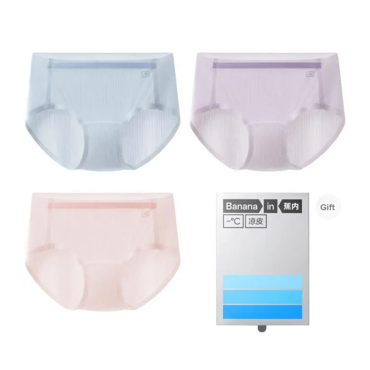 Bananain Underpants Women's Box 3 Pack-0