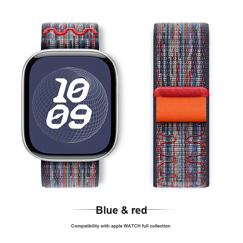 LOVINGCOOL Apple Compatibility Watch Band Nylon Material-1