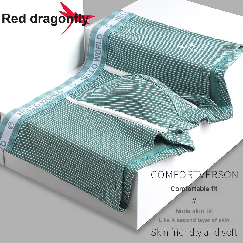RED DRAGONFLY Cotton Panties Men's 3 Pack Box-4
