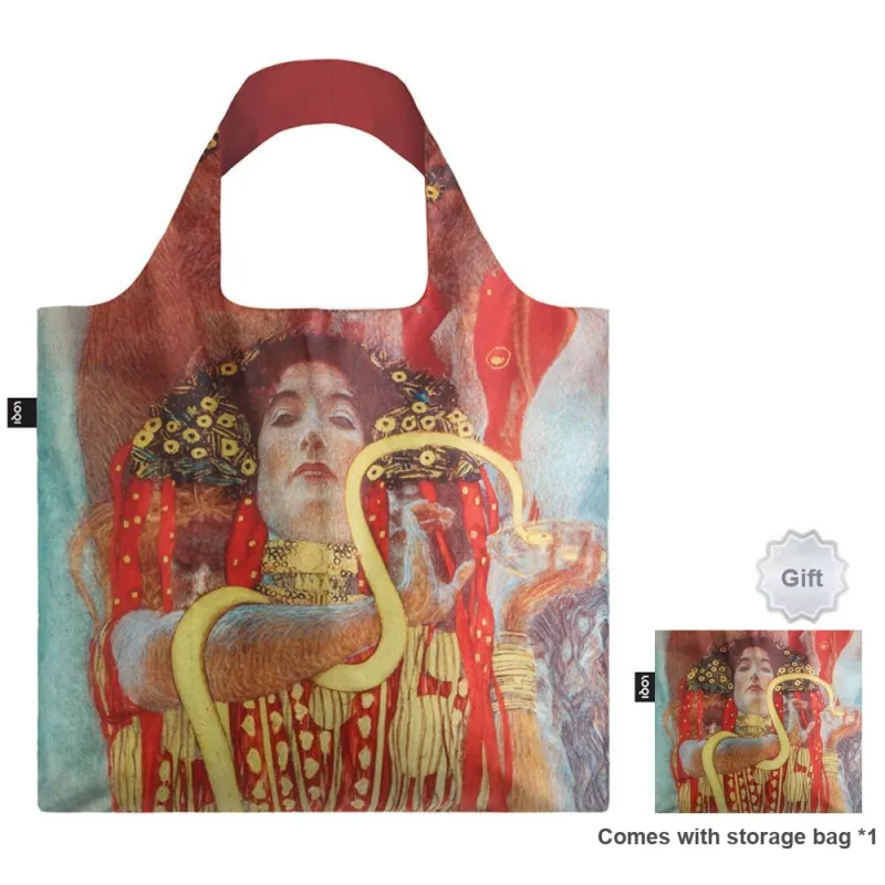 Loqi Polyester Shoulder Bag Unisex Multicolor 'Cry'/Spring/Health Goddess For Women's-1
