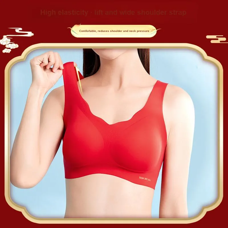 MIIOW Underwear Set Women's Gift Box Set Red-4