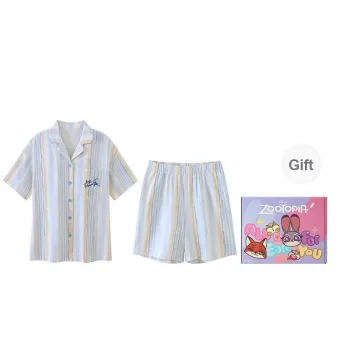 JINGYUN x Disney Co op Series Pajama Set Unisex Gift Box Set Cloud Light White