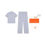 남성'S-라이트 라일락 스트라이프 패턴