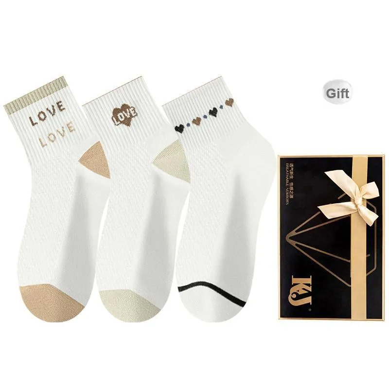 KJ Mid Calf Socks Unisex Shopping Bag 3 Pack-14