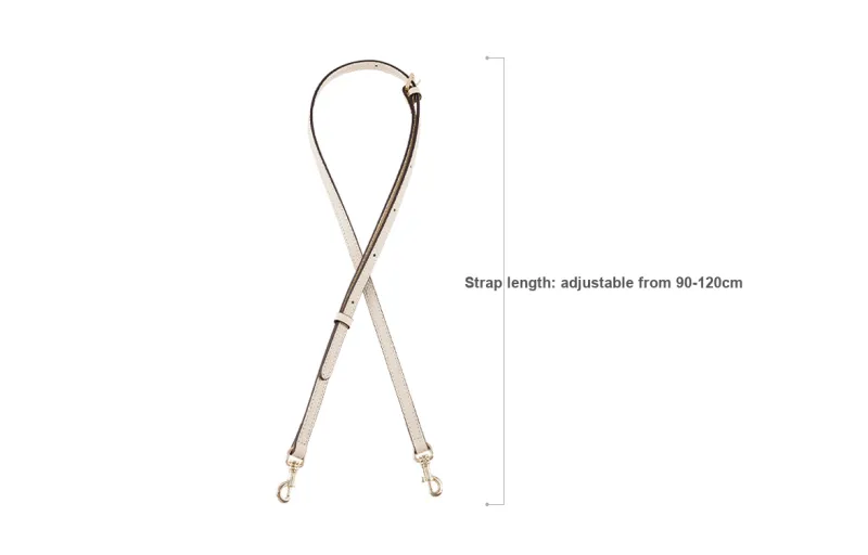 Lan Bao Fan Nylon Bag Strap Women's Brown-1