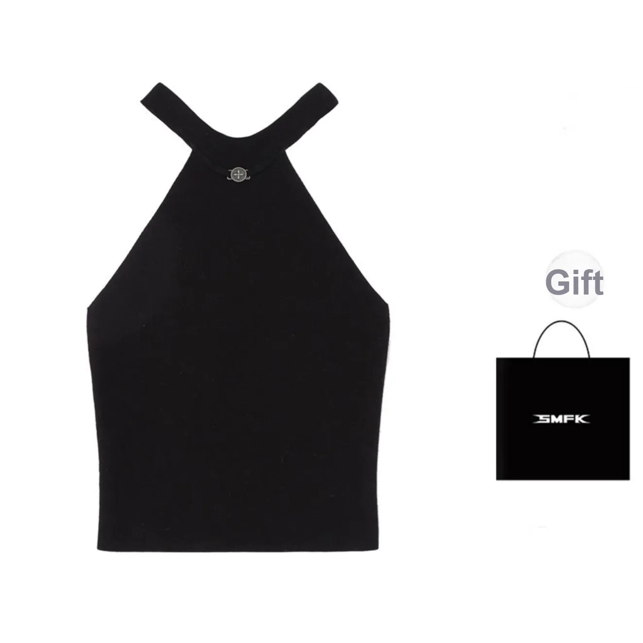 SMFK Tank Top Women's Wilderness Black