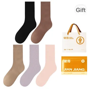 Master Mid Calf Socks Women's Box 5 Pack