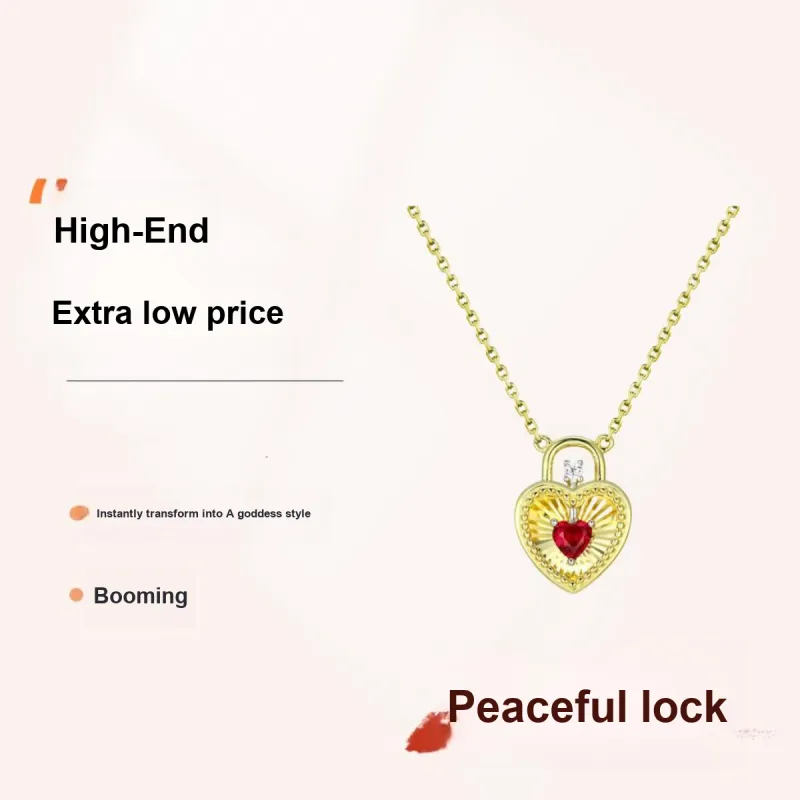 KOYOOME Gold Plated S925 Sterling Silver With Cultured Gemstone Necklaces Unisex-1