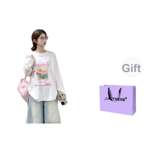 LADYXIEXIE Т-рубашка с оборванным рукавом женская