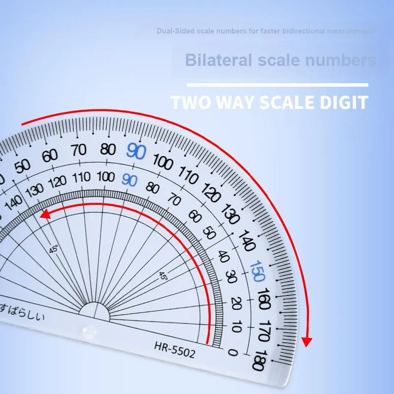HAIWENZHIZAO Japanese Style Protractor Various Sizes/triangle Board-1
