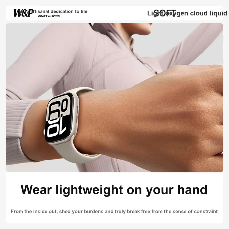W&P Watch Bands Apple Compatibility 38-49mm Silicone Material-11
