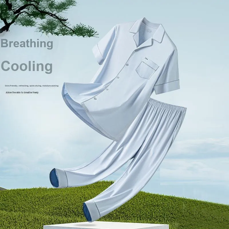 DUINIDESIYU Pajama Set Men's Gift Box Set-4