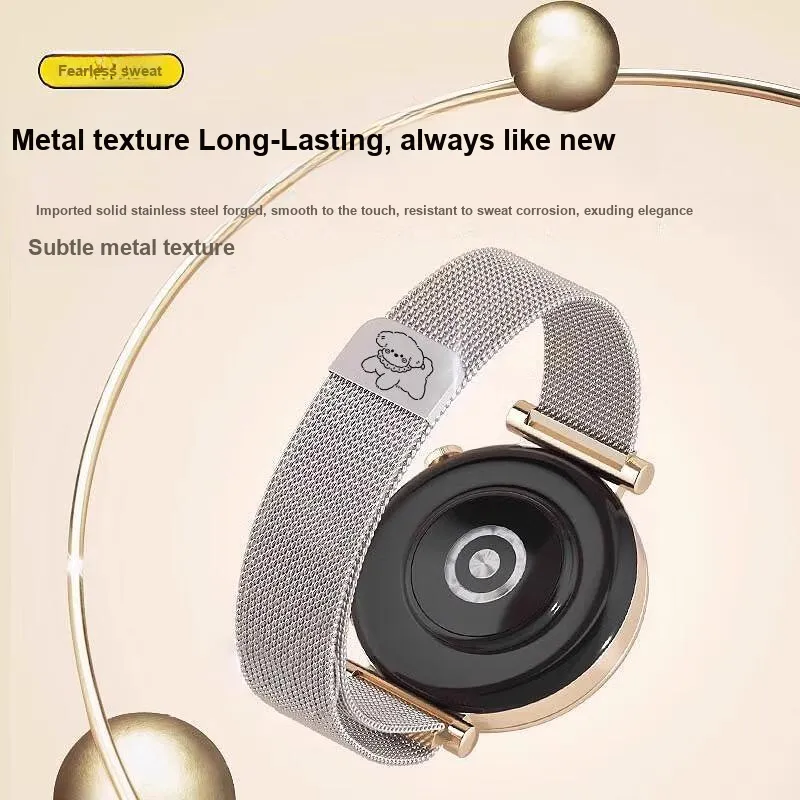 Miss Wrist Watch Band Huawei Honor Compatibility 135 200mm Stainless Steel Material-3