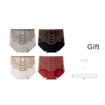 XIA.WA.ZHI.XIU Underpants Women's Shopping Bag 4 Pack