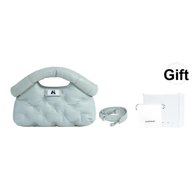 Karkki Lambskin Commute, Vacation, Travel, One Shoulder Handbag Women's Mint Green