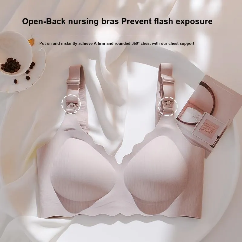 QIANLINGMEI Skin Bra Cover Women's-6