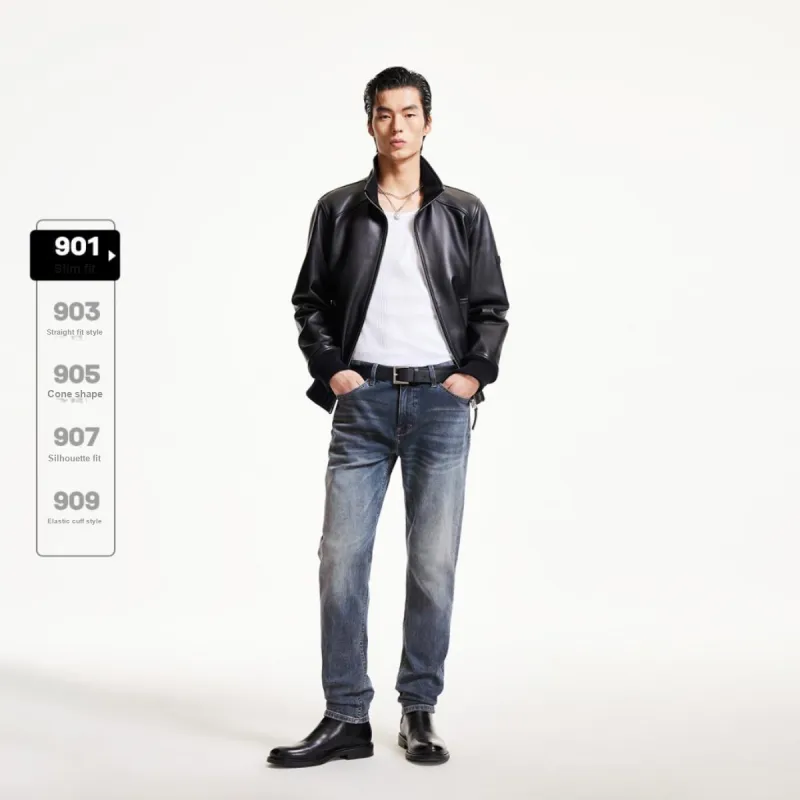 JACK JONES· Jeans Men's Medium Blue Denim-3