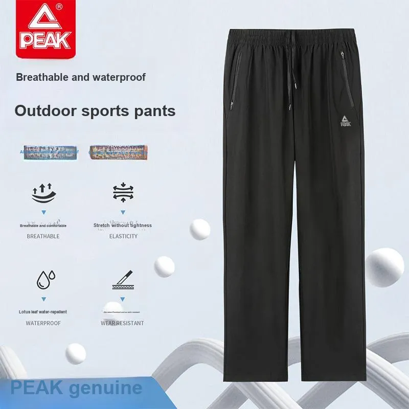 PEAK Casual Pants Unisex Black-2