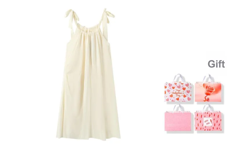 EIDOLON GRAIN Slip Dress Women's Beige Apricot-2