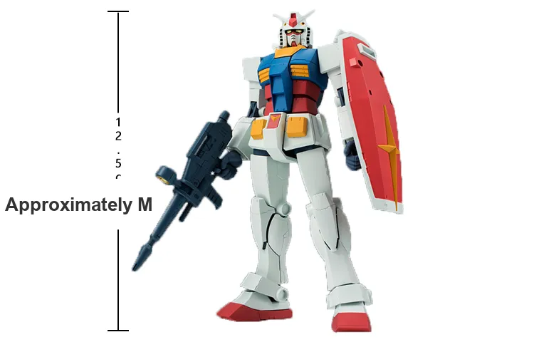 BANDAI ROBOT Soul First Gundam RX 78 Mobile Suit Gundam RX 78 2 ANIME Heritage Ver. Assembled Models 12.5cm-3