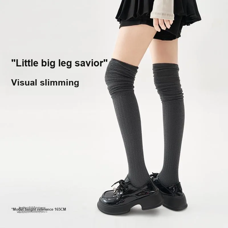 JKN Knee High Socks Long Thigh Socks Women's 1 Pack, Women's Socks-2